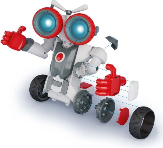 Costruisci il robot con oltre 130 pezzi