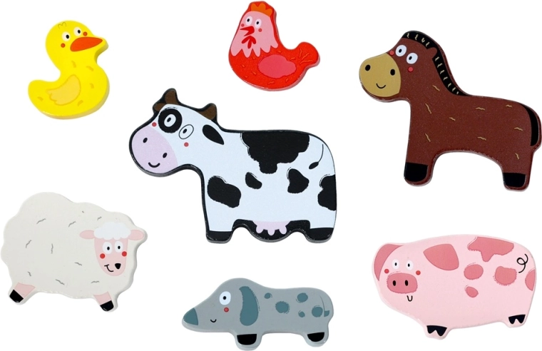 Gli animali della fattoria felice