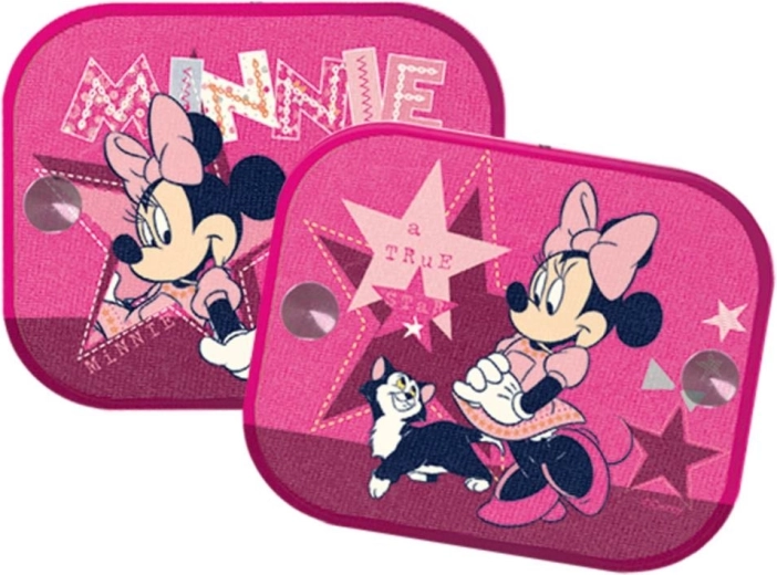 Tendine parasole per auto Minnie Mouse rosa 2 pz