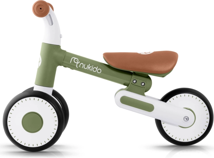 Super stabilità grazie alle tre ruote in EVA