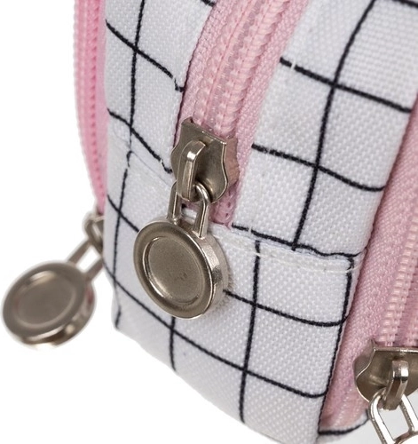 Tessuto resistente e zip affidabili