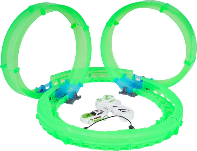 Pista brillante con loop