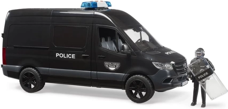 Dettagli realistici e livrea della polizia