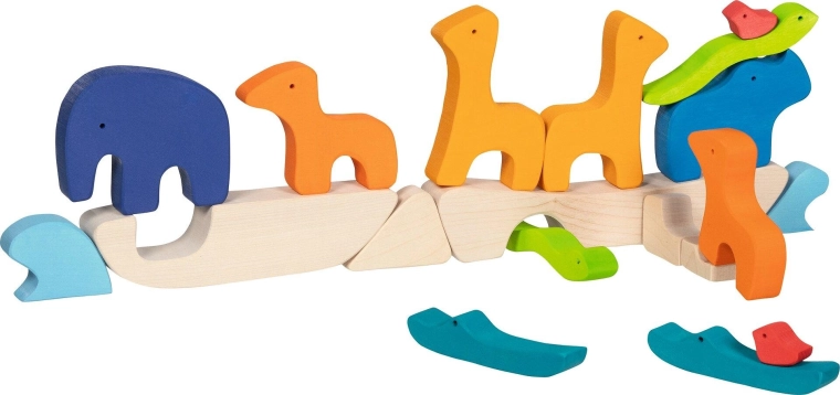 Arca di Noè – set di figurine in legno