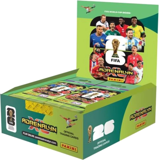 FIFA World Cup 2026 Adrenalyn XL – fat pack box (10 pacchetti)
