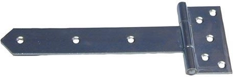 Cerniera in acciaio zincato con fori 2,5 mm