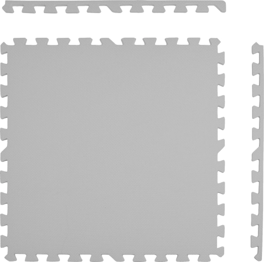 Puzzle modulari 60 × 60 cm con bordi