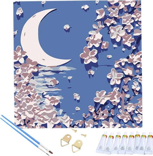 Tutto in un’unica scatola: tela, colori e pennelli