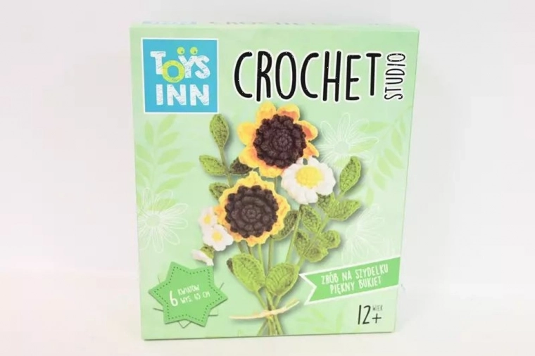 Set per uncinetto Crochet Studio – girasoli