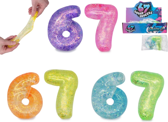 Six Seven numeri elastici Sugar – set da 2 pz