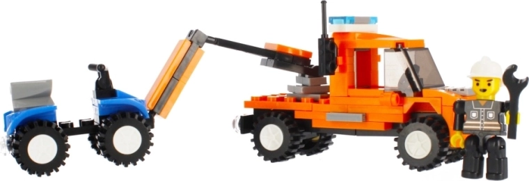 Minifigura del meccanico e accessori