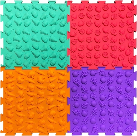 Texture diverse per massaggio e stimolazione tattile