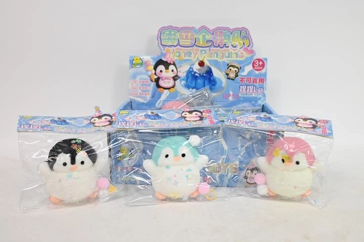 Gioco antistress squishy da schiacciare a forma di tonno – 12 pz in display da vendita