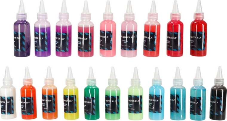20 gel colorati per creazioni creative