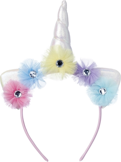 Souza! costume da bambino Unicorno Celestia – gonna, ali e cerchietto (3–4 anni)