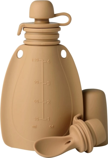 Mininor sacchetta riempibile in silicone con cucchiaino Roe Deer - 1 pezzo