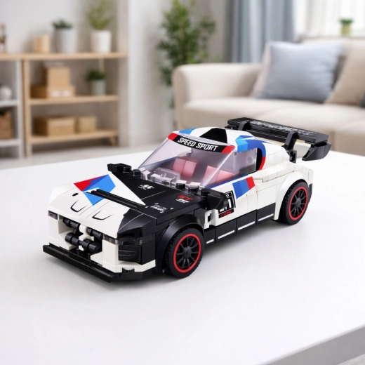 Auto sportiva dal design dettagliato