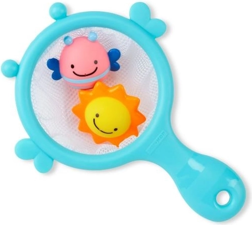 Pesca, travaso e basket da bagno