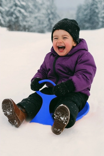 Divertimento sui pendii innevati