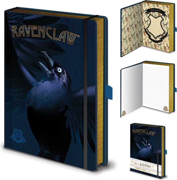 Blocco A5 Premium Harry Potter Corvonero Motivazione
