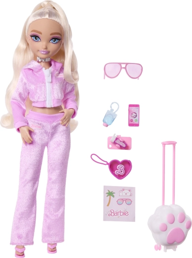 Set da viaggio con valigia con ruote