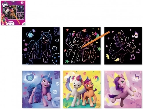 Quadri da Grattare My Little Pony 20x20 cm