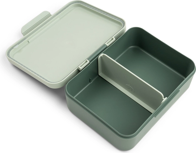 Lunch box Done by Deer con divisorio Tiny trails verde