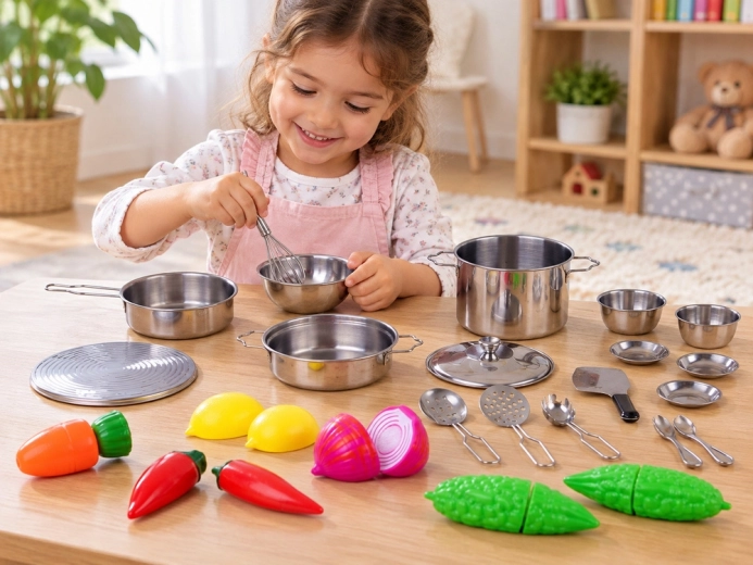 Ricca dotazione per piccoli chef