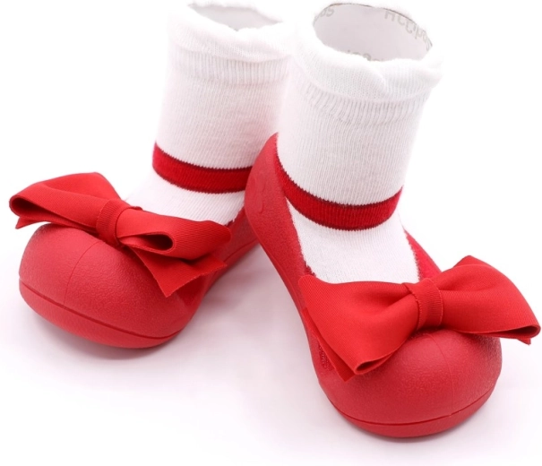Attipas scarpine barefoot Mary Jane rosse XL
