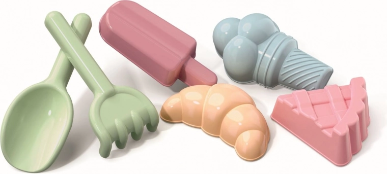 Androni set da 6 stampini per la sabbia – pasticceria