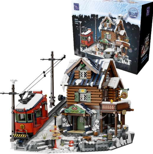Pantasy Summit Cabin baita alpina set di costruzioni 3135 pezzi