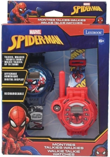 Orologio per bambini con ricetrasmittente MARVEL SPIDER-MAN di Lexibook, portata 200 m