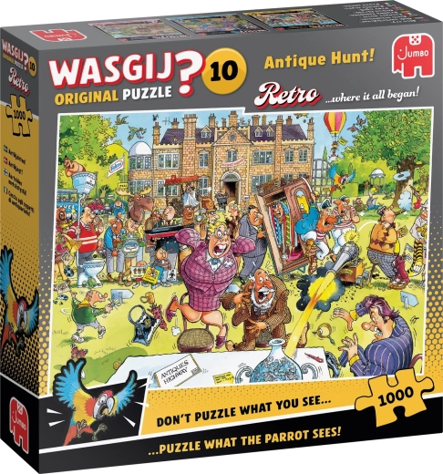 Jumbo Wasgij Retro Original 10: Caccia alle antichità! puzzle da 1000 pezzi