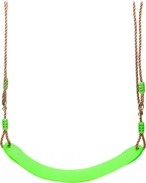 Altalena per bambini flessibile verde small foot