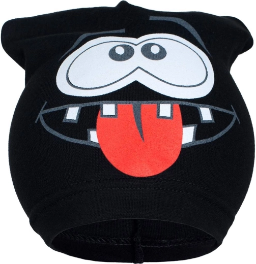 Cappellino primaverile per bambini New Baby Smejko nero