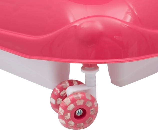 Movimento fluido e delicato grazie alle ruote in silicone