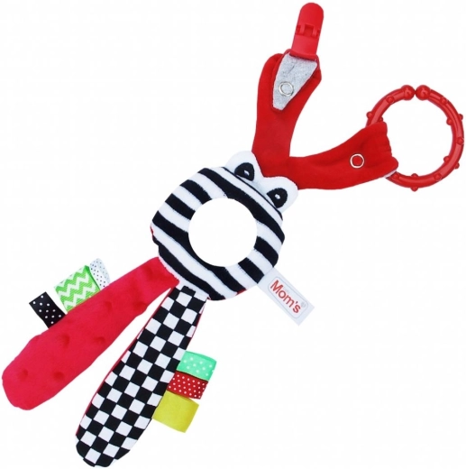 Moms Care doudou con specchietto rosso