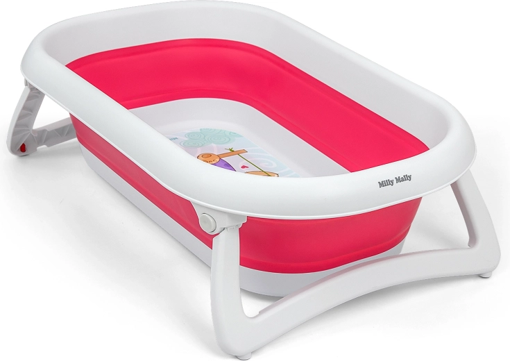 Vaschetta pieghevole per neonati Milly Mally Aqua pink