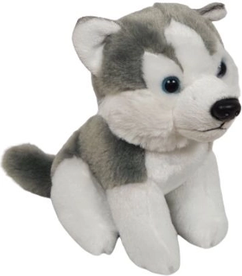 Ziki peluche cane husky 14 cm