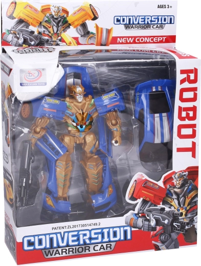 Robot Warrior con effetti luminosi e sonori 21 cm - 1 pezzo