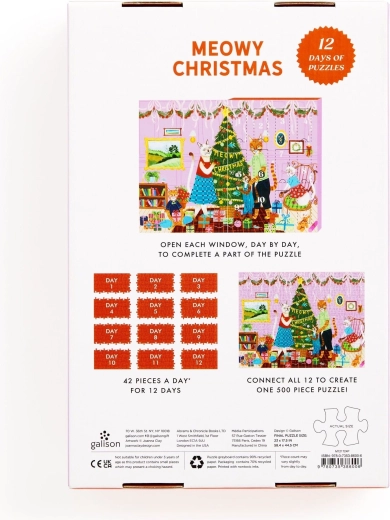 12 parti, un’unica immagine da 500 pezzi