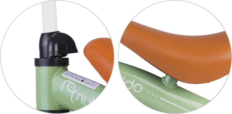 Sella regolabile per una seduta corretta