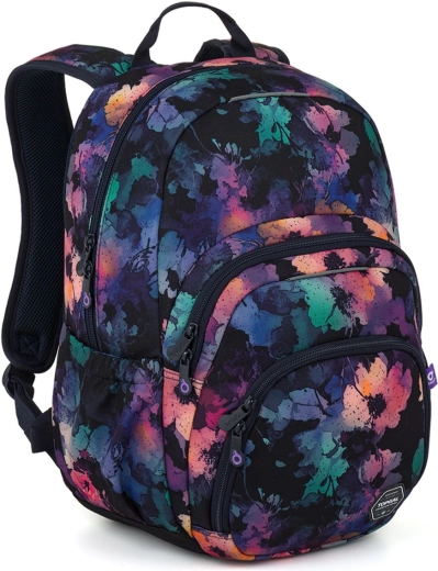 Zaino per studenti Topgal abstract flora