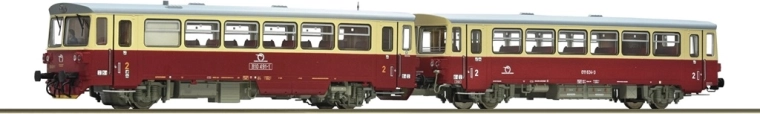 Roco automotrice diesel 810 491-1 con rimorchio ZSSK H0
