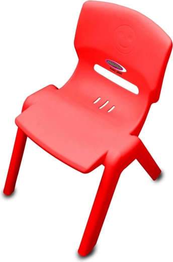 Sedia per bambini Smiley Jamara rossa (portata fino a 100 kg)