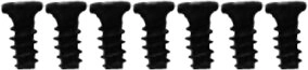 Viti per Sparkle 2,6 × 6 mm, 10 pezzi