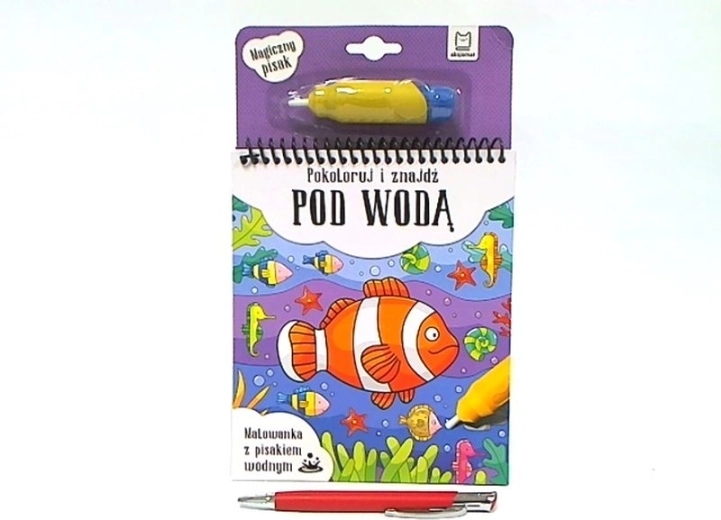 Libro magico da colorare con acqua Malow con pennarello ad acqua – Colora con l’acqua