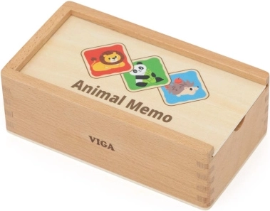 Memory in legno con animaletti