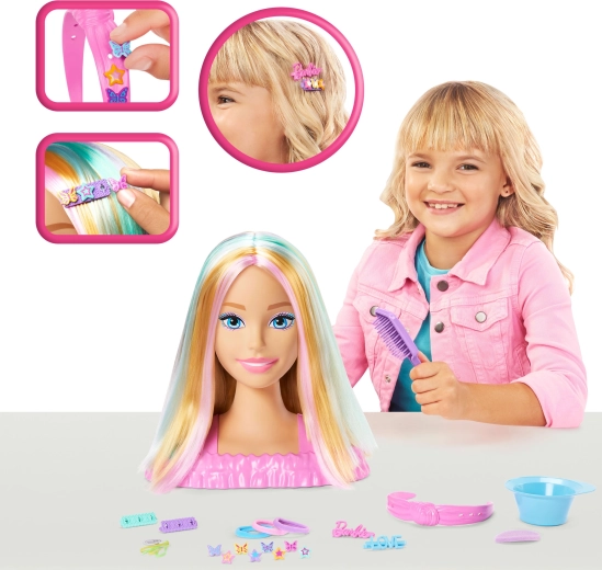 Acconciature creative con Barbie