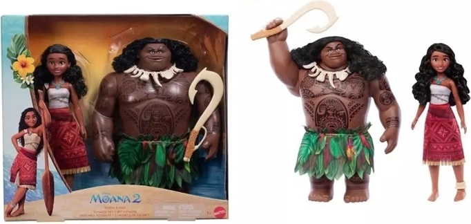 Disney Vaiana e Maui set di personaggi 2 pz